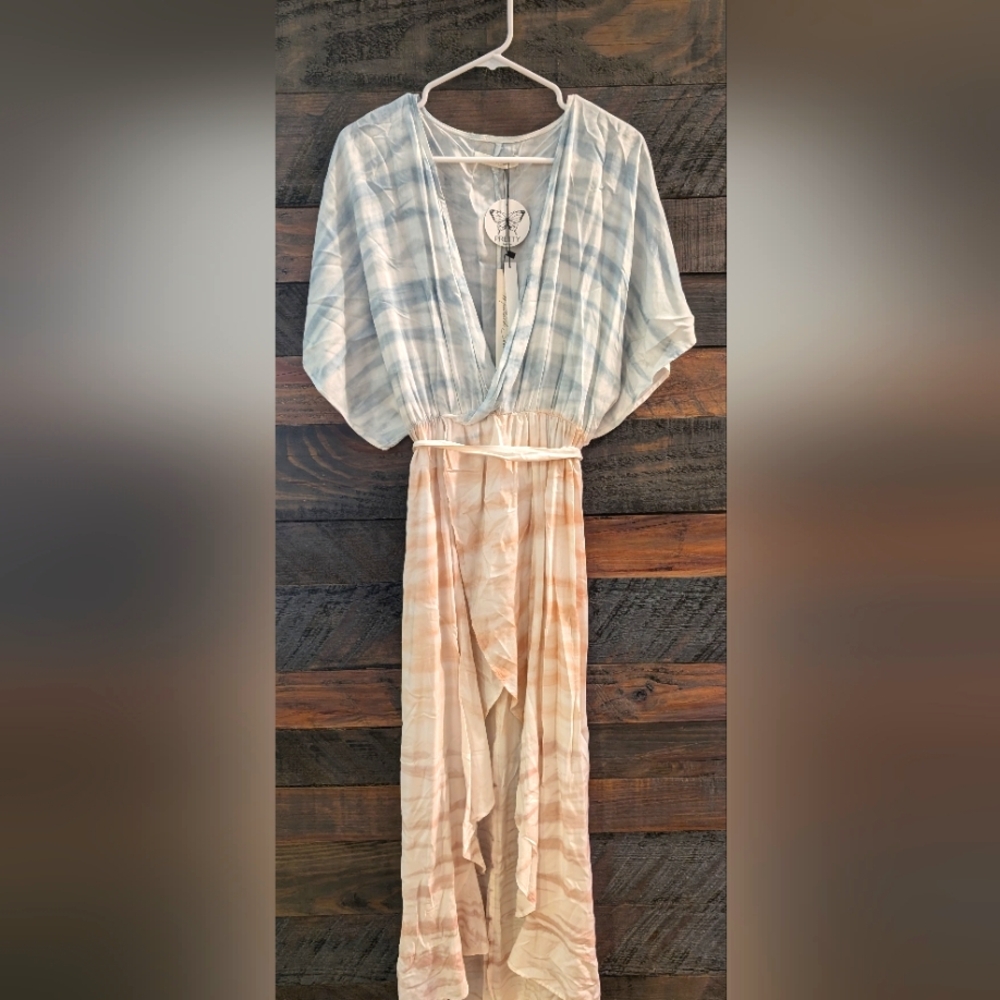 Mustard Seed Maxi High-low Dress